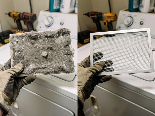 Professional lint trap cleaning by Rancho Santa Margarita Dryer Vent Cleaning in Rancho Santa Margarita