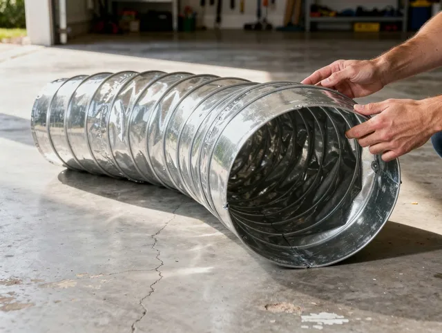 Rancho Santa Margarita Dryer Vent Cleaning specialist using advanced equipment for thorough duct cleaning in Rancho Santa Margarita