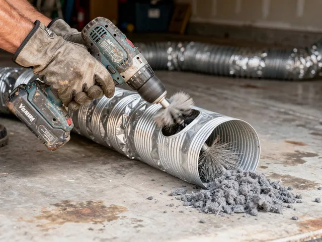 Professional duct cleaning by Rancho Santa Margarita Dryer Vent Cleaning in Rancho Santa Margarita